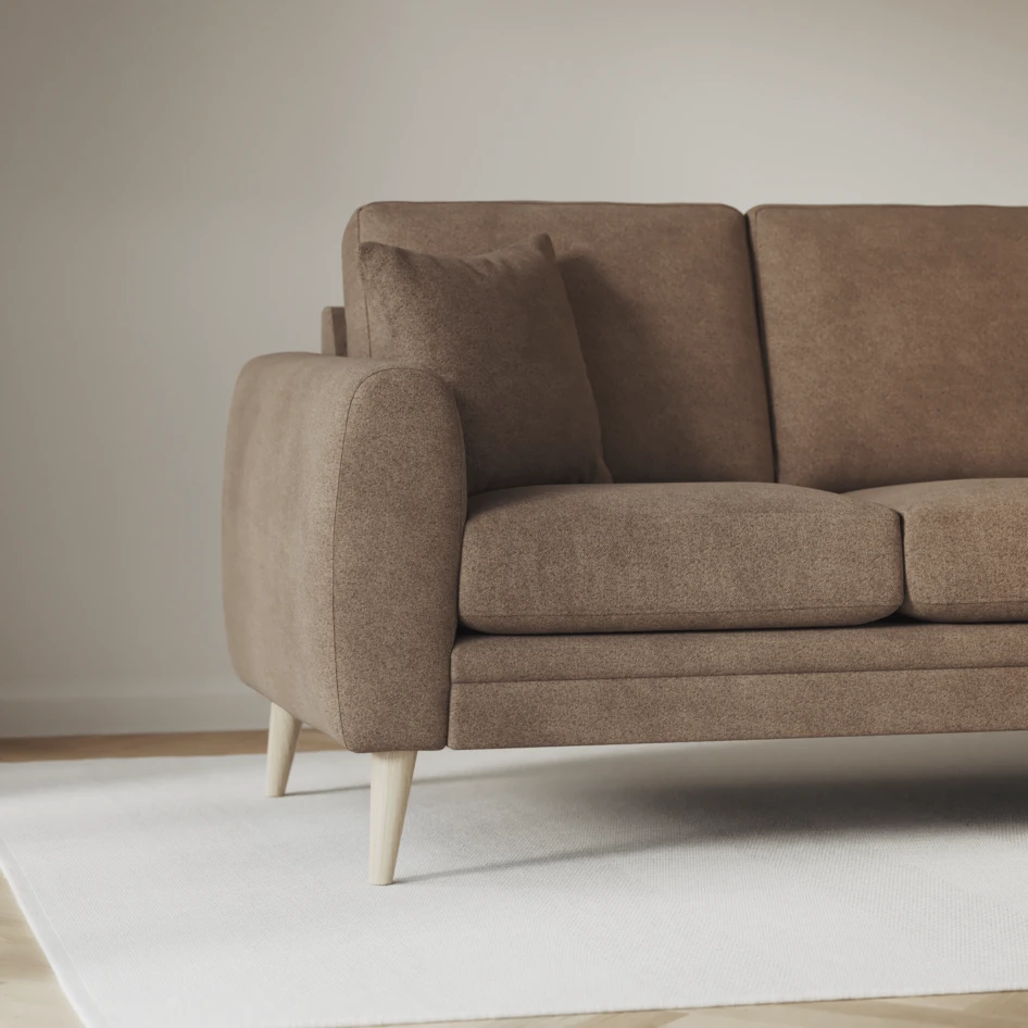 Eden - 2,5-sits soffa - Brun