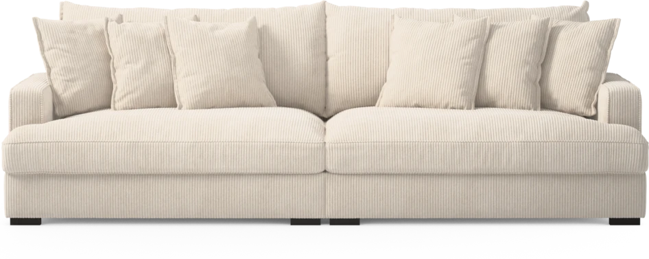Rossi - 4-sits soffa - Vit