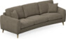 Eden - 3-sits soffa svängd - Beige