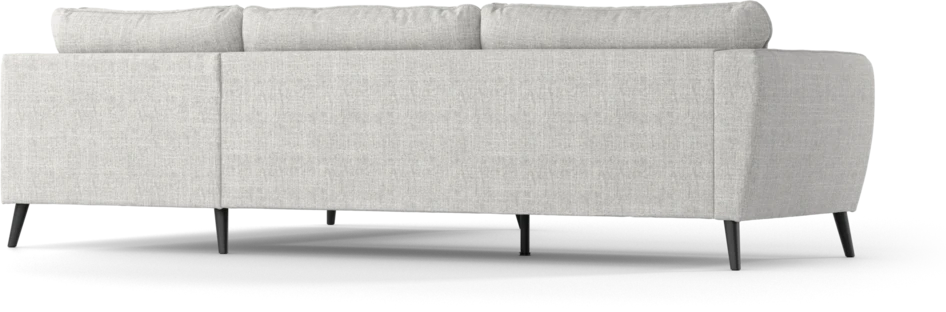 County - 2,5-sits soffa med divan höger - Grå