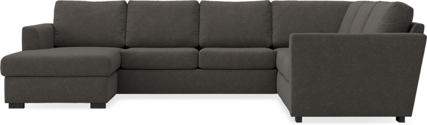 Friday - Hörnsoffa, 3+2-sits med schäslong vänster - Grå