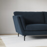 Madison Lux - 3-sits soffa med divan höger - Blå