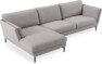 Madison Lux - 3-sits soffa med schäslong vänster - Beige