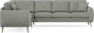 Eden - Hörnsoffa, 2+3-sits - Grå