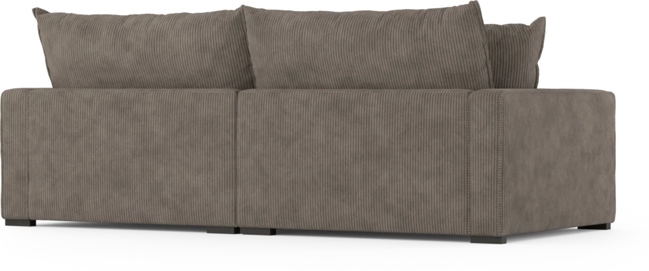 Rossi - 3-sits soffa - Brun