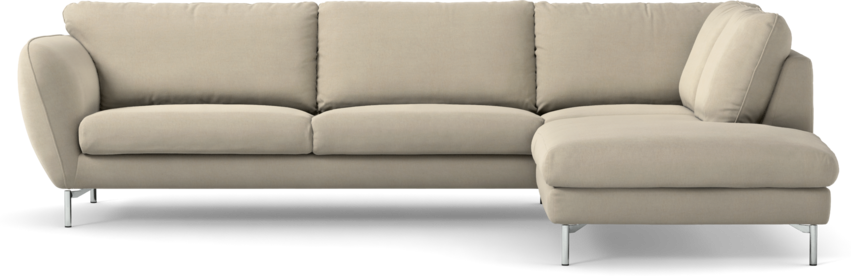 Madison Lux - 3-sits soffa med divan höger - Beige