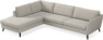 County - 2,5-sits soffa med divan vänster - Beige