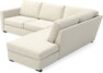 Friday - 2,5-sits soffa med divan höger - Beige