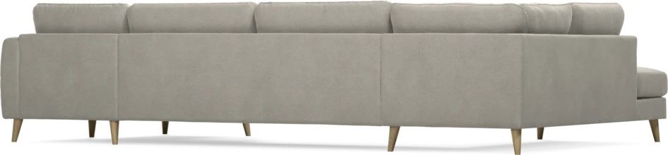 Bridge - 3-sits soffa med divan vänster och schäslong höger - Grå