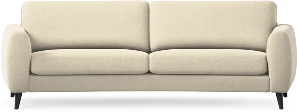 Bridge - 3-sits soffa svängd - Beige