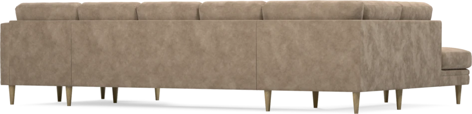 Eden - 3-sits soffa med divan vänster och schäslong höger - Beige