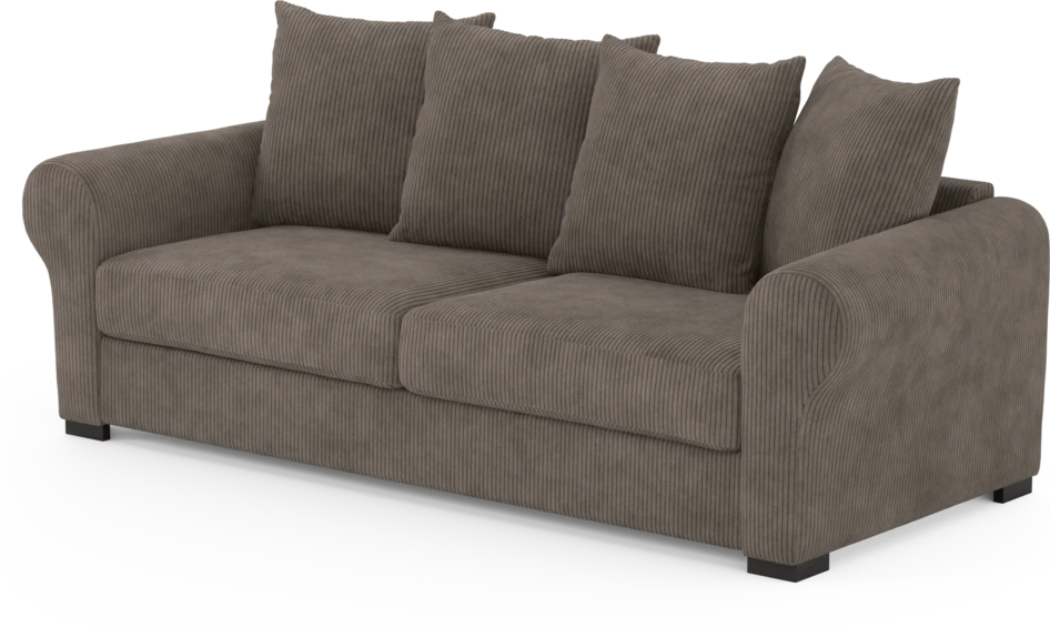 Town - 3-sits soffa - Brun