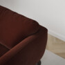 Madison - 2-sits soffa med schäslong höger - Orange