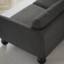 Madison - 3-sits soffa med divan vänster - Grå