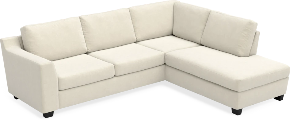 Friday - 2,5-sits soffa med divan höger - Beige