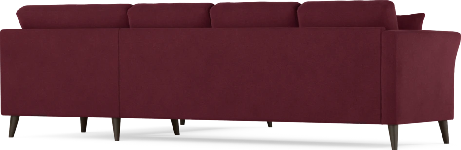 Eden - Hörnsoffa, 3+2-sits - Röd