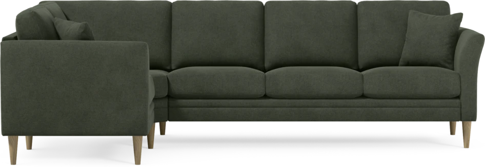 Eden - Hörnsoffa, 1+3-sits - Grön