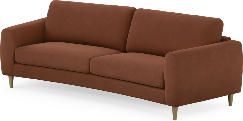 Bridge - 3-sits soffa svängd - Orange