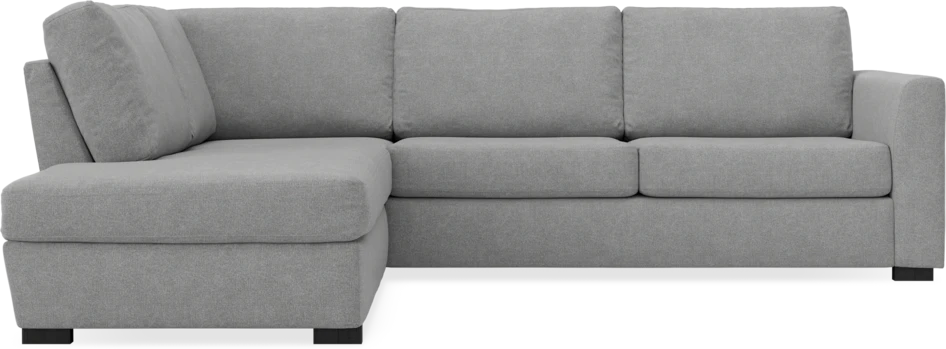 Friday - 2,5-sits soffa med divan vänster - Grå