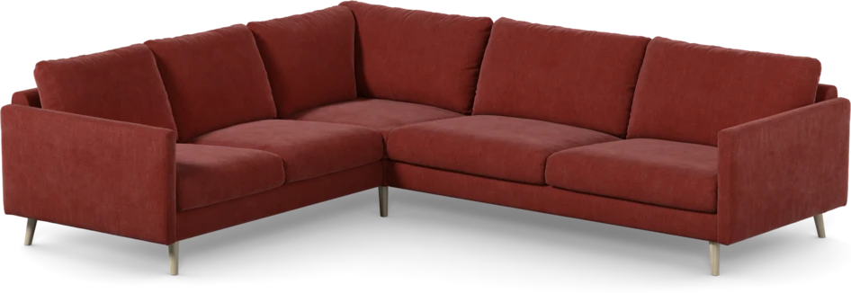 Madison Lux - Hörnsoffa 2+3-sits, hörn 1 - Rosa
