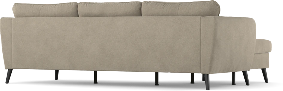 County - 3-sits soffa med flyttbar schäslong - Beige
