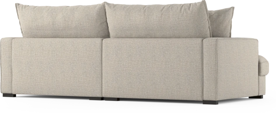 Rossi - 3-sits soffa, hel dyna - Beige