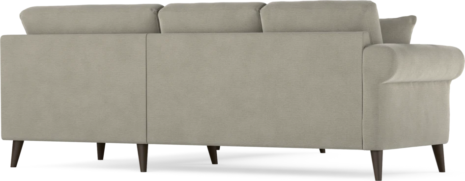 Eden - Hörnsoffa, 2+2-sits - Brun