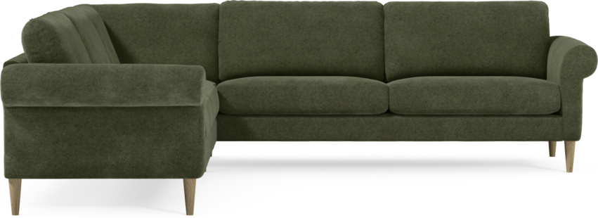 Bridge - Hörnsoffa, 2+3-sits - Grön