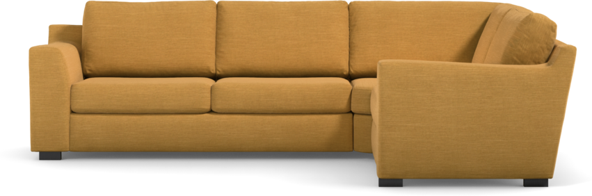 Friday - Hörnsoffa, 2,5+1,5-sits - Gul