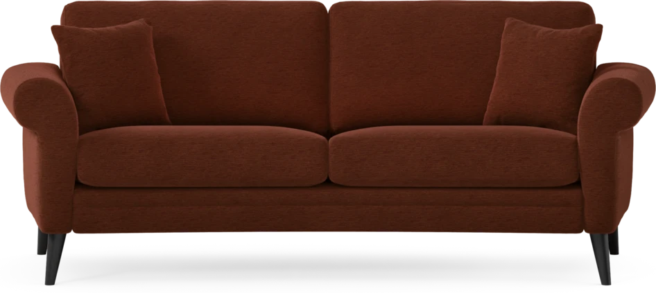 Eden - 2,5-sits soffa svängd - Orange