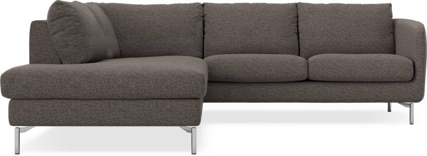 Madison - 2-sits soffa med divan vänster - Grå