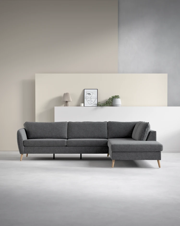 County - 2,5-sits soffa med divan höger - inspiration