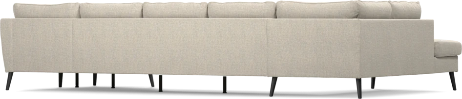 County - 4-sits soffa med divan vänster och schäslong höger - Beige