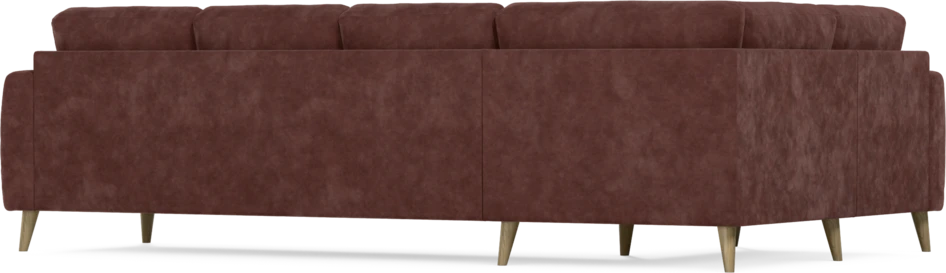 Eden - Hörnsoffa, 1+3-sits - Röd