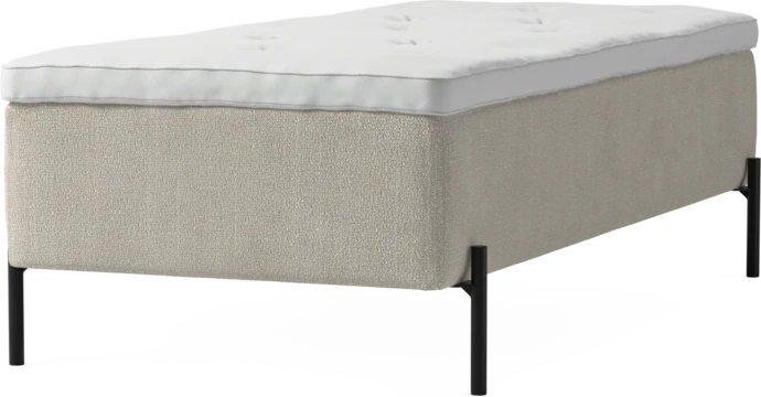 Delux Dream, Ramsäng, enkelsäng med bäddmadrass och sängben