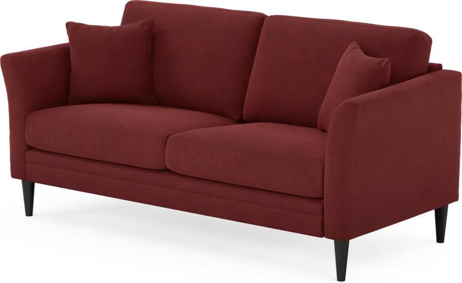Eden - 2,5-sits soffa - Röd