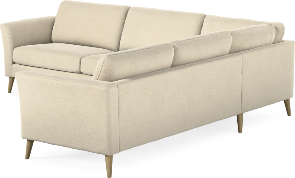 Bridge - Hörnsoffa, 3+2-sits - Beige
