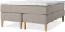 Delux Exclusive - Kontinentalsäng, dubbelsäng med bäddmadrass - Beige