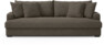 Mila - 4-sits soffa, hel dyna - Brun