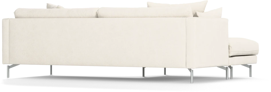 Harper - 4-sits med schäslong XL vänster - Vit