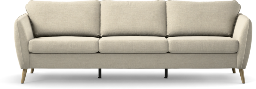 County - 3-sits soffa - Beige
