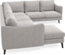 Madison - Hörnsoffa med schäslong vänster - Beige