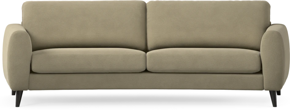 Bridge - 3-sits soffa svängd - Beige