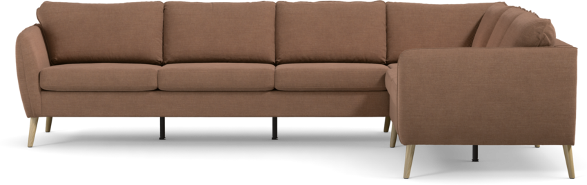 County - Hörnsoffa, 3+2-sits - Orange