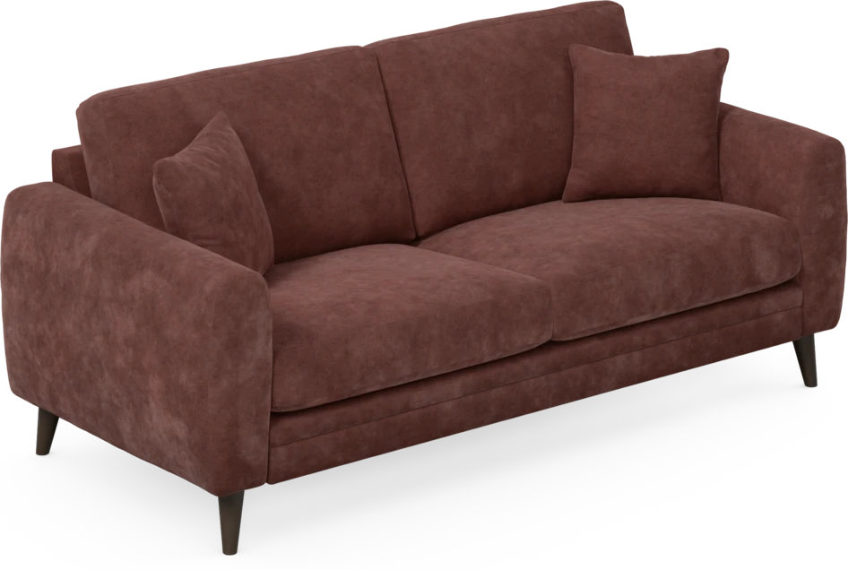 Eden - 2,5-sits soffa - Röd