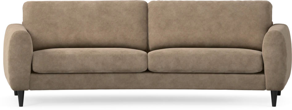 Bridge - 3-sits soffa svängd - Beige
