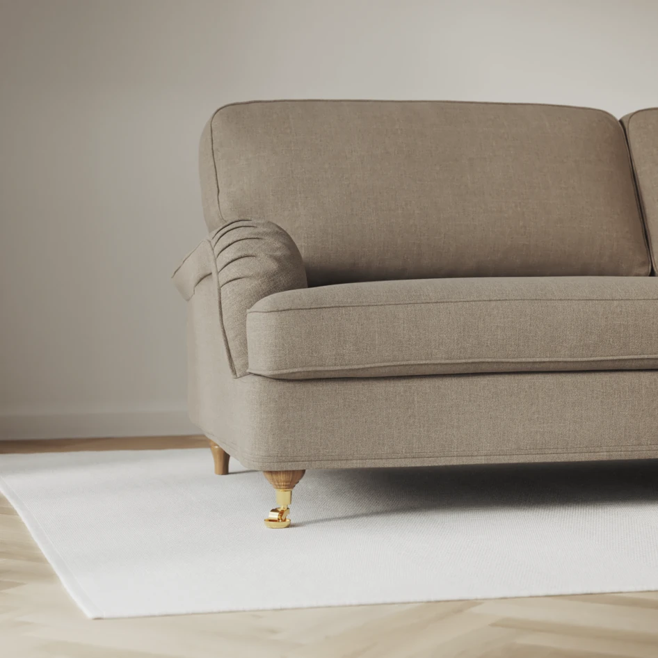 Oxford - Hörnsoffa 2,5+2,5-sits - Beige