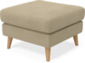 Eden - Fotpall - Beige