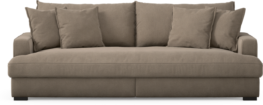 Rossi - 3-sits soffa, hel dyna - Beige