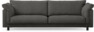 Cherrie - 4-sits soffa, fast klädsel - Grå